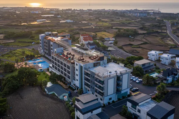 제주도 한림읍 숙소 추천 에코그린리조트 풀빌라 디럭스 수영장 조식